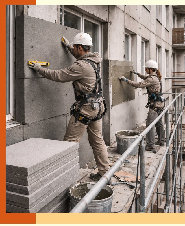 Утепление квартиры снаружи под ключ в Петрозаводске